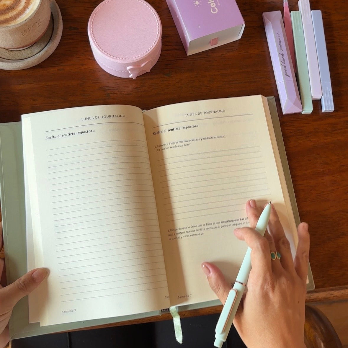 Journal para soltar las preocupaciones