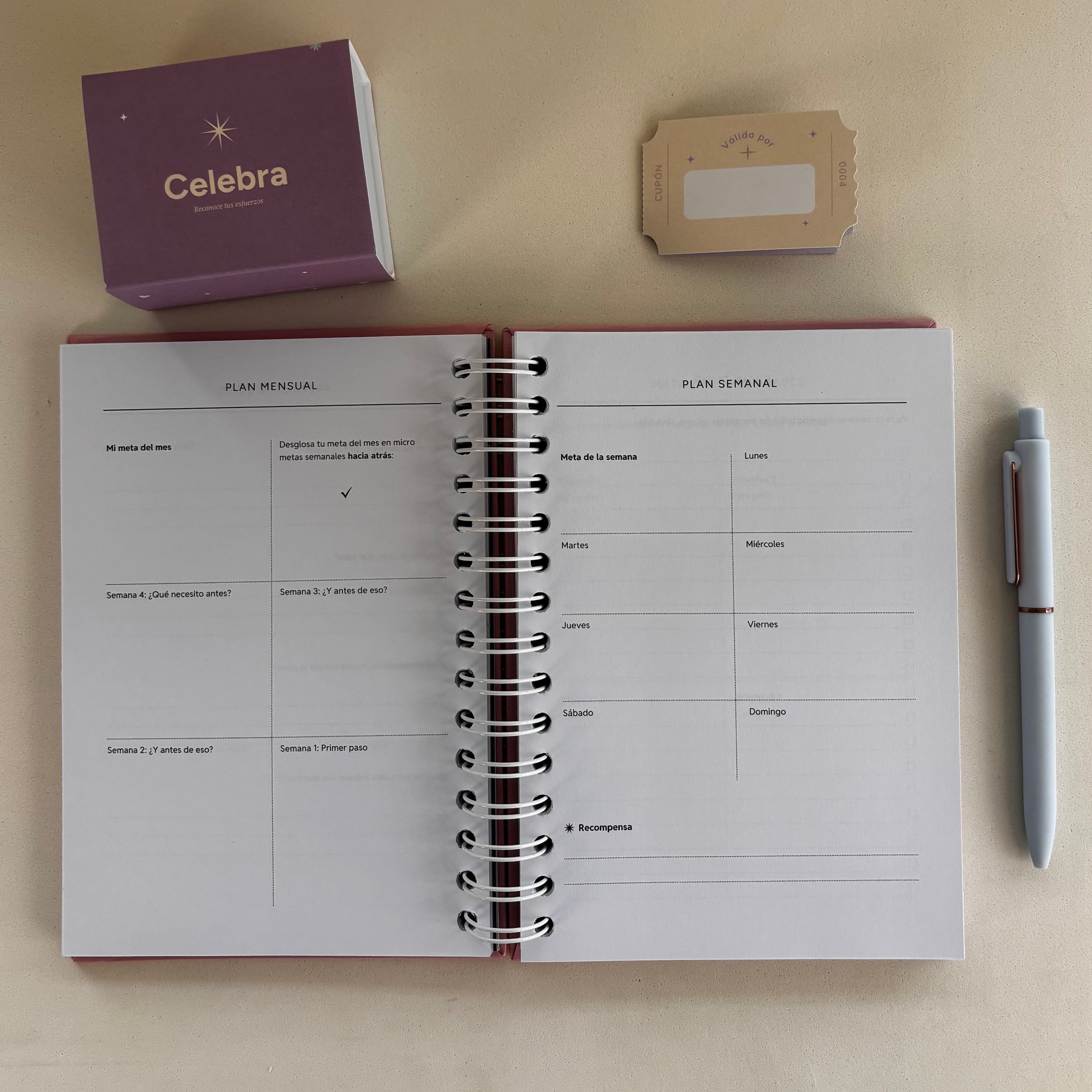 Agenda de enfoque semanal
