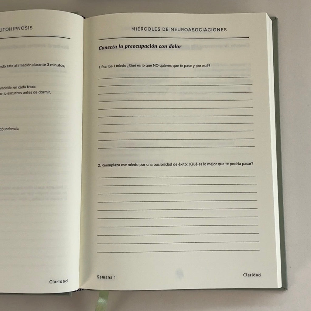 Journal para dejar de paralizarte
