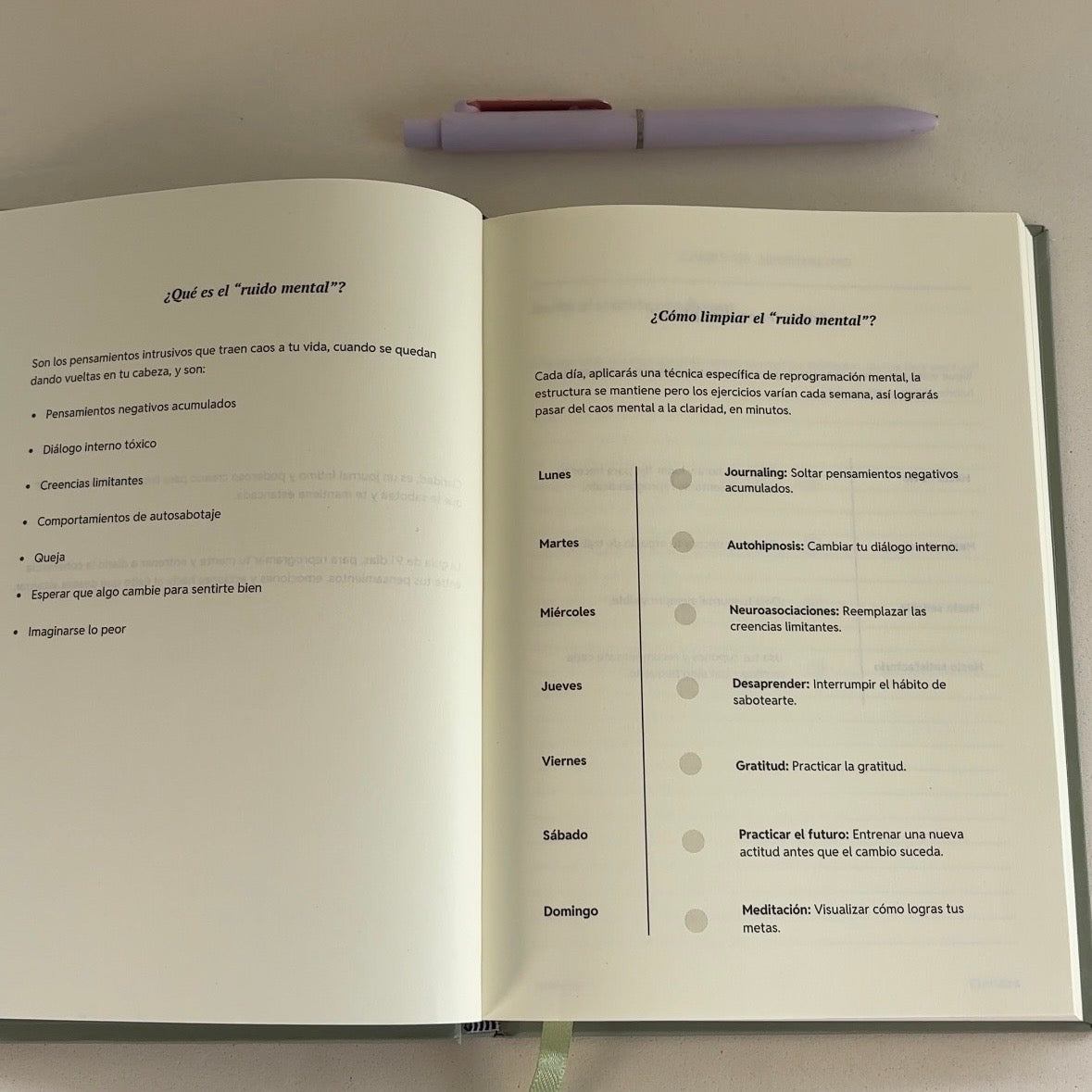 Journal para dejar de paralizarte